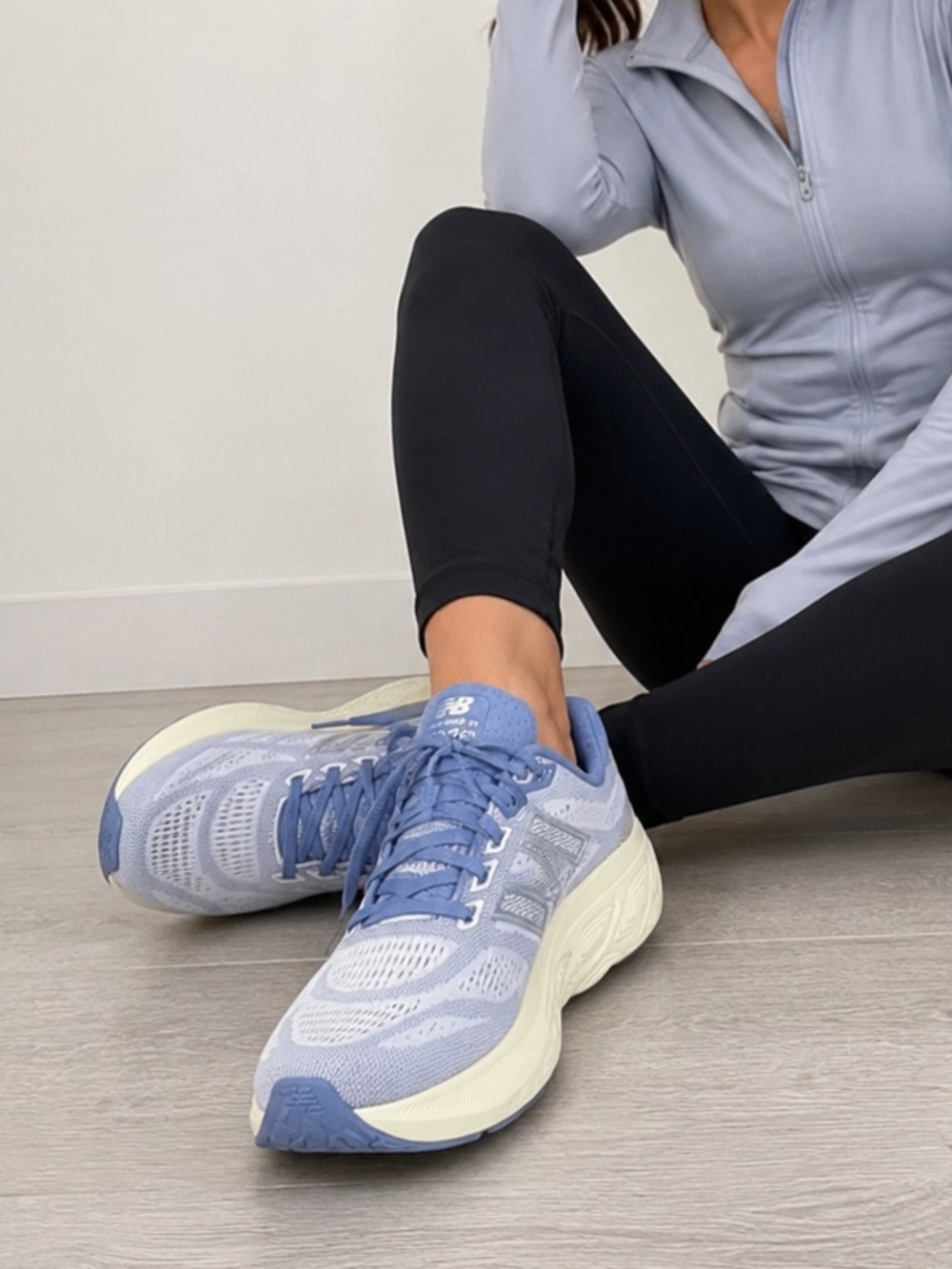 New Balance Fresh Foam 680v8 Running Shoes Women’s 8.5 / Men’s 7 Blue Gray